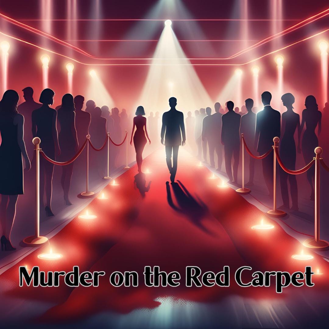 Murder on the Red Carpet: A Murder Mystery Party Game